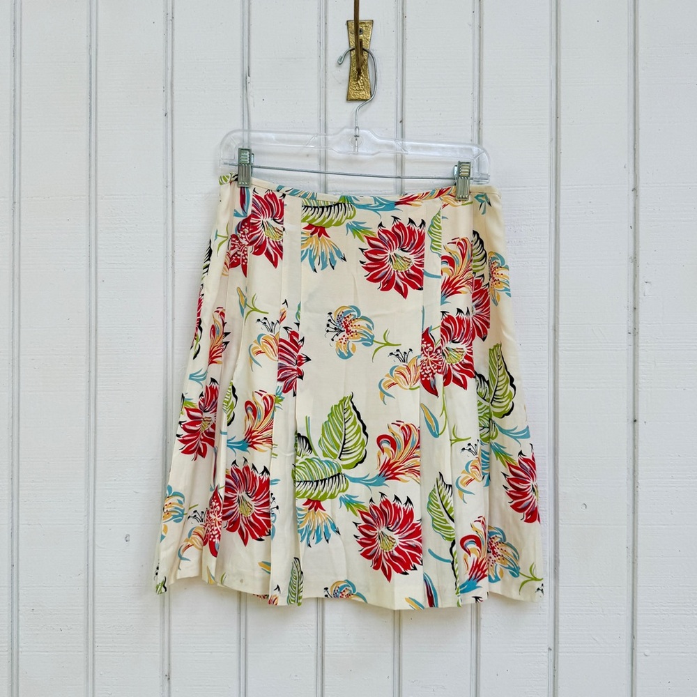 Floral Cream Skirt